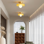 Lampada da soffitto LED in vetro Bauhaus 1 luce
