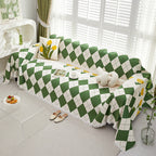 Coperta Decorativa Geruite – Plaid Morbido per Divano e Letto
