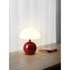 Lampada CreamyShine - Lampada da comodino a forma di fungo