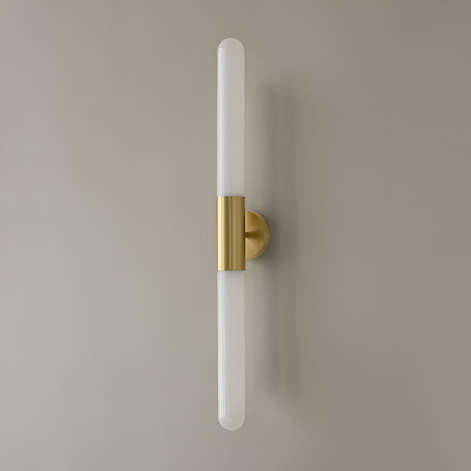 Applique da parete in vetro a onda d'acqua nordica in ottone LED 1 luce