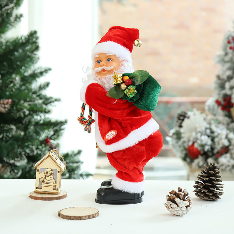 Babbo Natale Ballante con Sedere Nudo – Decorazione Natalizia Divertente