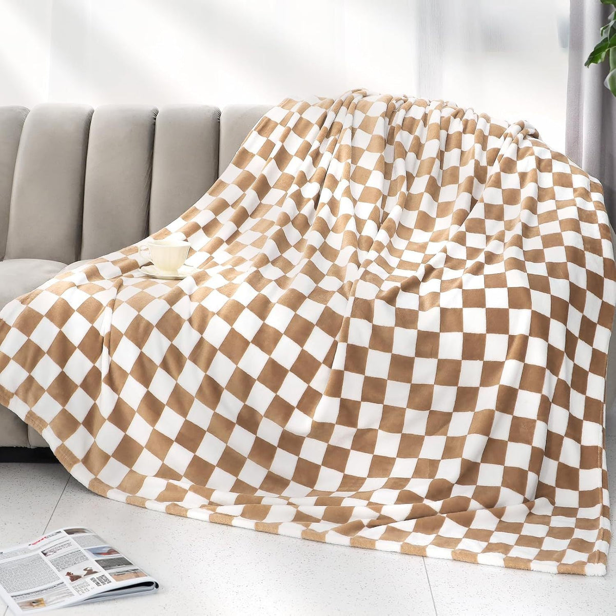Coperta Coccolosa – Morbida e Calda Coperta per Divano e Letto