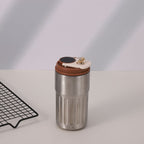 Bicchiere Termico Portatile – Bicchiere da Viaggio Isolante per Bevande Calde e Fredde