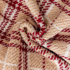 Coperta a Quadri Geruite – Morbida e Calda Coperta da Divano