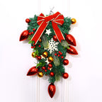 Corona di Natale Festiva – Decorazione Natalizia per Porta e Muro