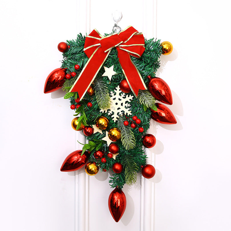Corona di Natale Festiva – Decorazione Natalizia per Porta e Muro