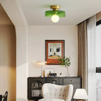 Lampada da soffitto LED in vetro Bauhaus 1 luce