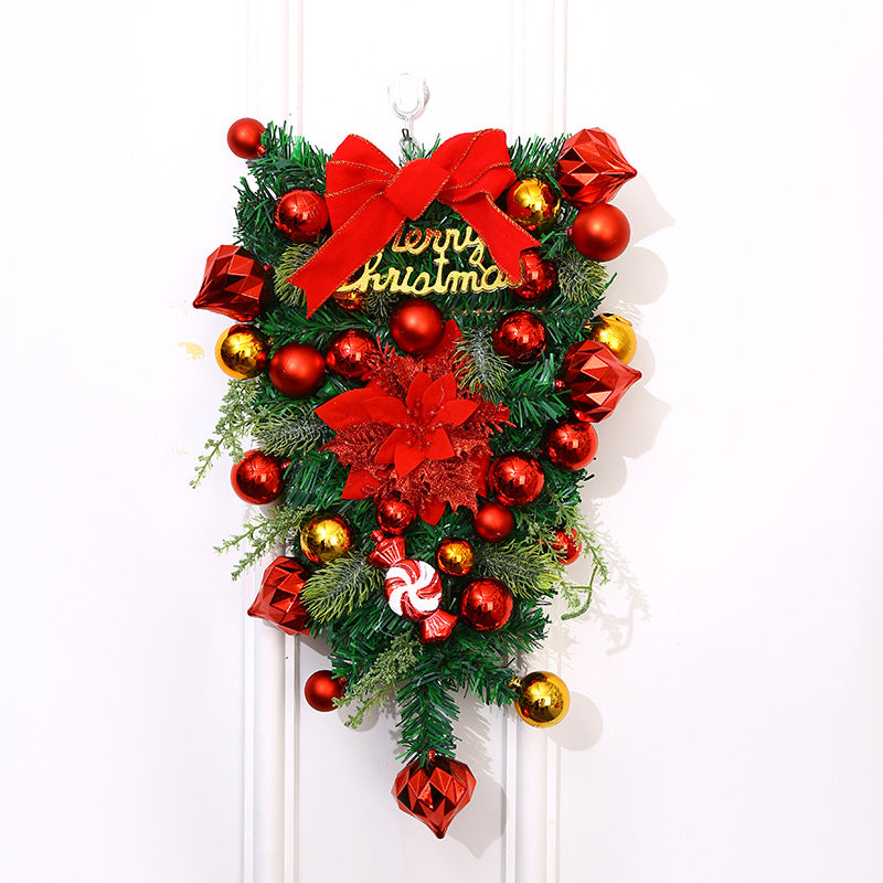 Corona di Natale Festiva – Decorazione Natalizia per Porta e Muro