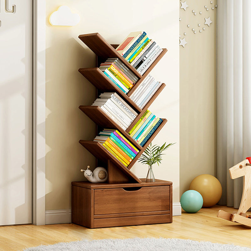Libreria Rettangolare Creativa Contemporanea Eco-Friendly a 6/8/10/12 Ripiani per Casa e Ufficio