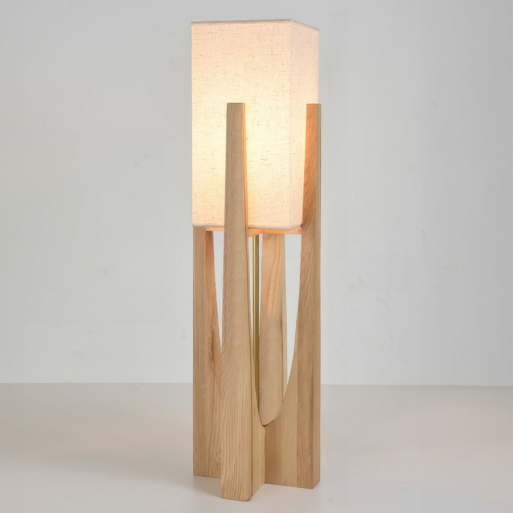 Kanso | Lampada da Terra Minimalista Wabi-Sabi con Luce Ambientale Morbida
