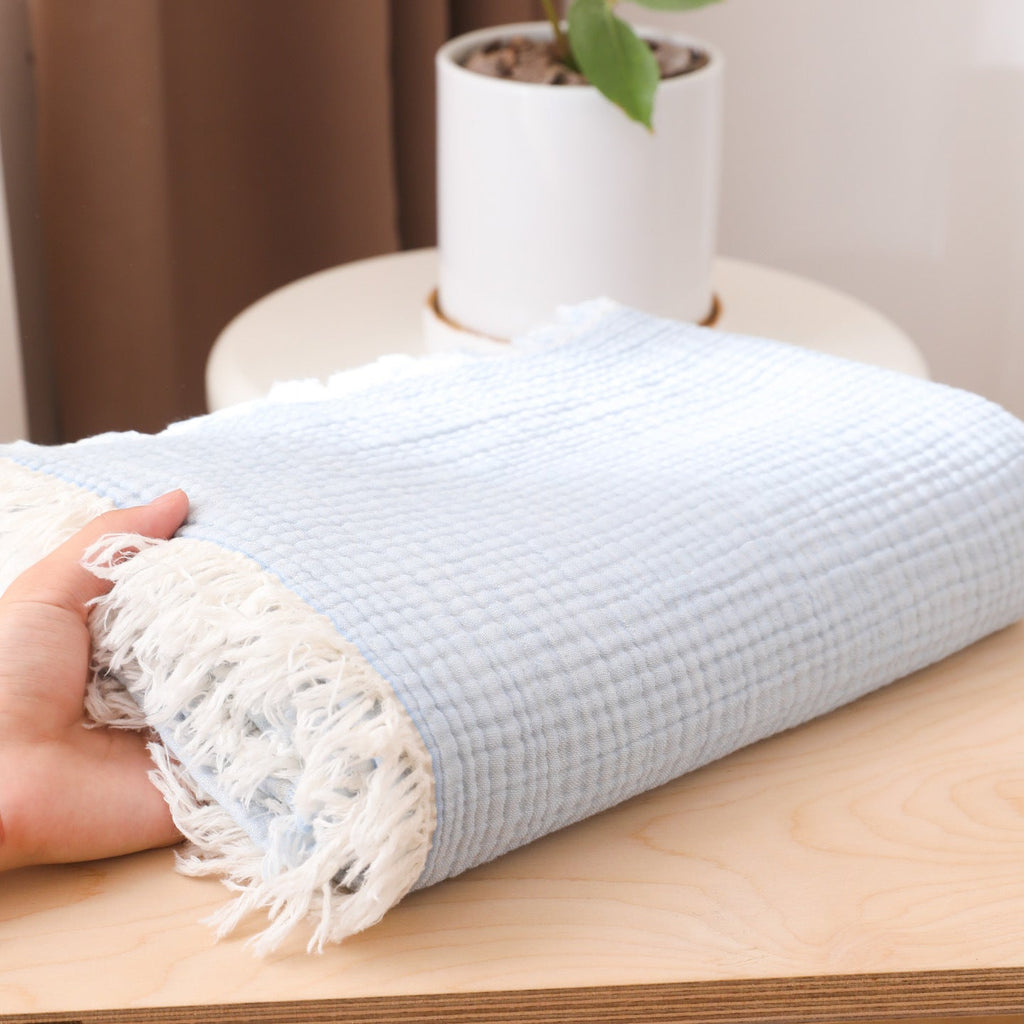 Plaid a Righe per Donne – Coperta Morbida e Stilosissima