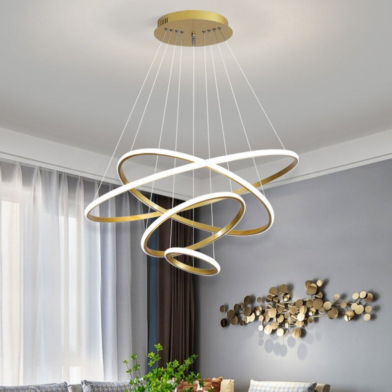 Lampadario Moderno Semplice a Strati