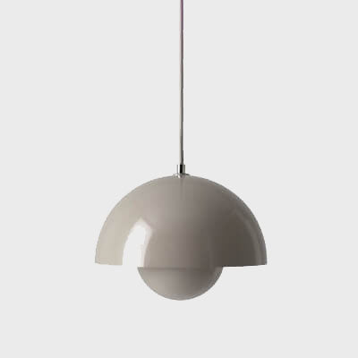 Lampada a sospensione Macaron Semicircolare | Design a Cupola Nordico
