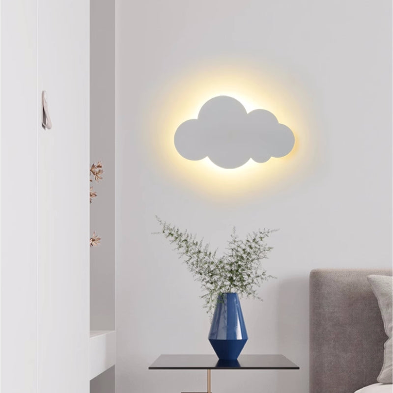 Lampada da Parete a Forma di Nuvola Minimalista Moderna Aria