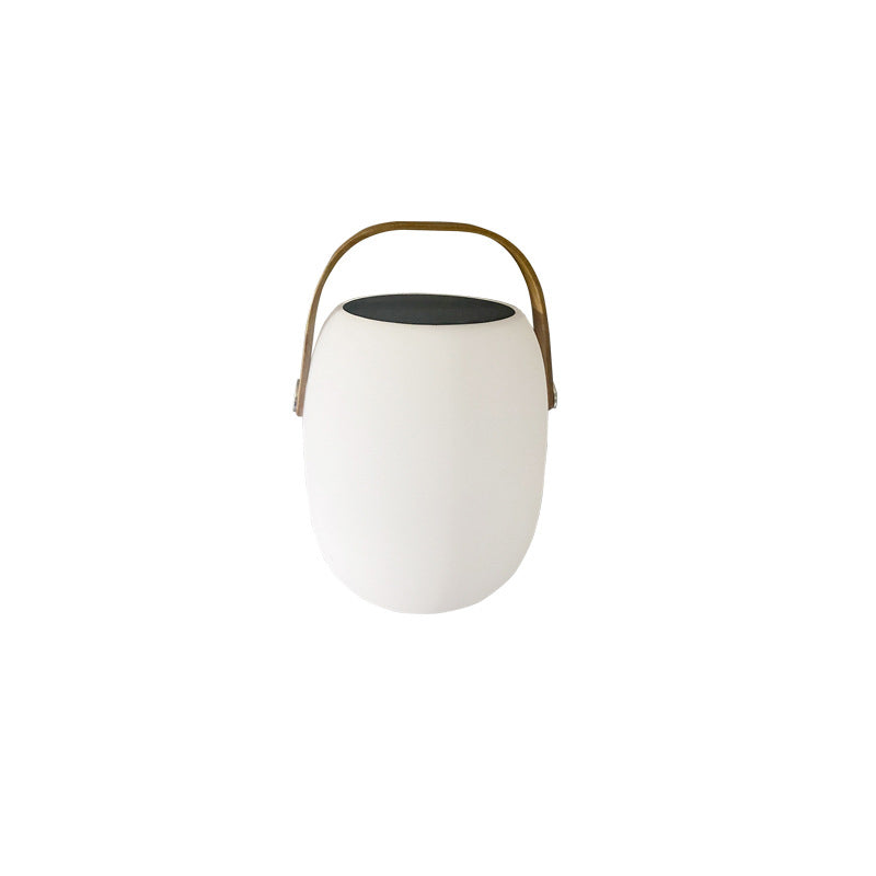 Luce Decorativa LED Portatile a Pannello Solare Impermeabile da Esterno