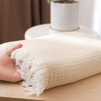 Plaid a Righe per Donne – Coperta Morbida e Stilosissima