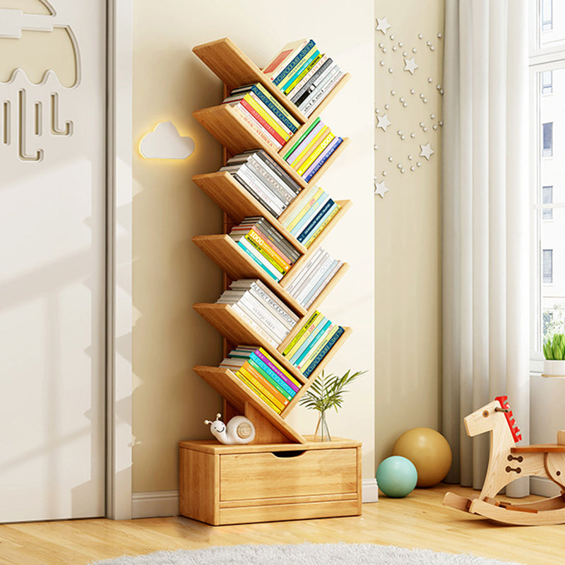 Libreria Rettangolare Creativa Contemporanea Eco-Friendly a 6/8/10/12 Ripiani per Casa e Ufficio