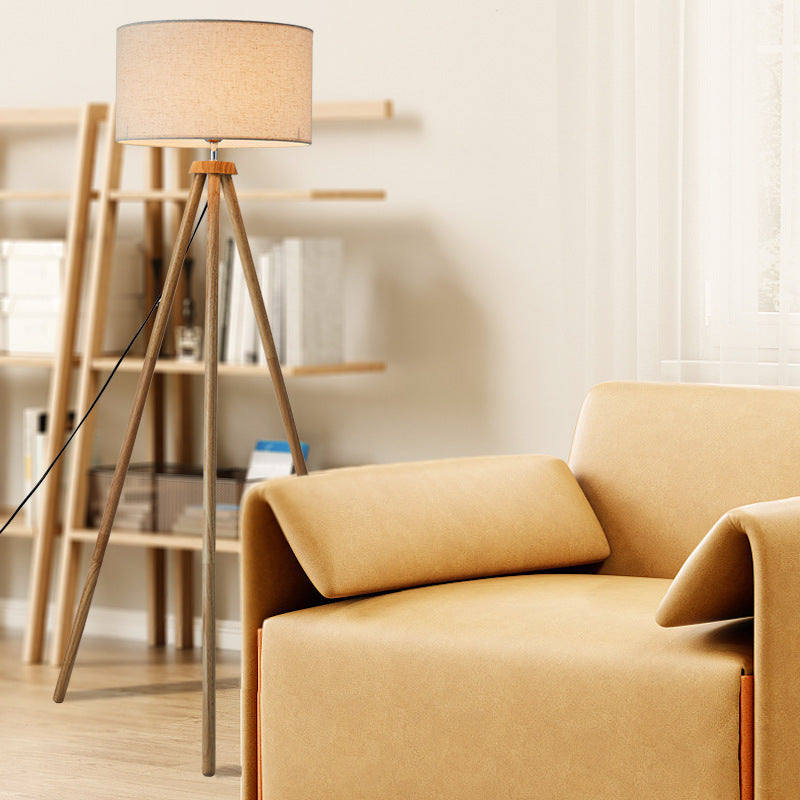 Lampada da Terra Moderna – Lampada Stile con Base a Treppiede