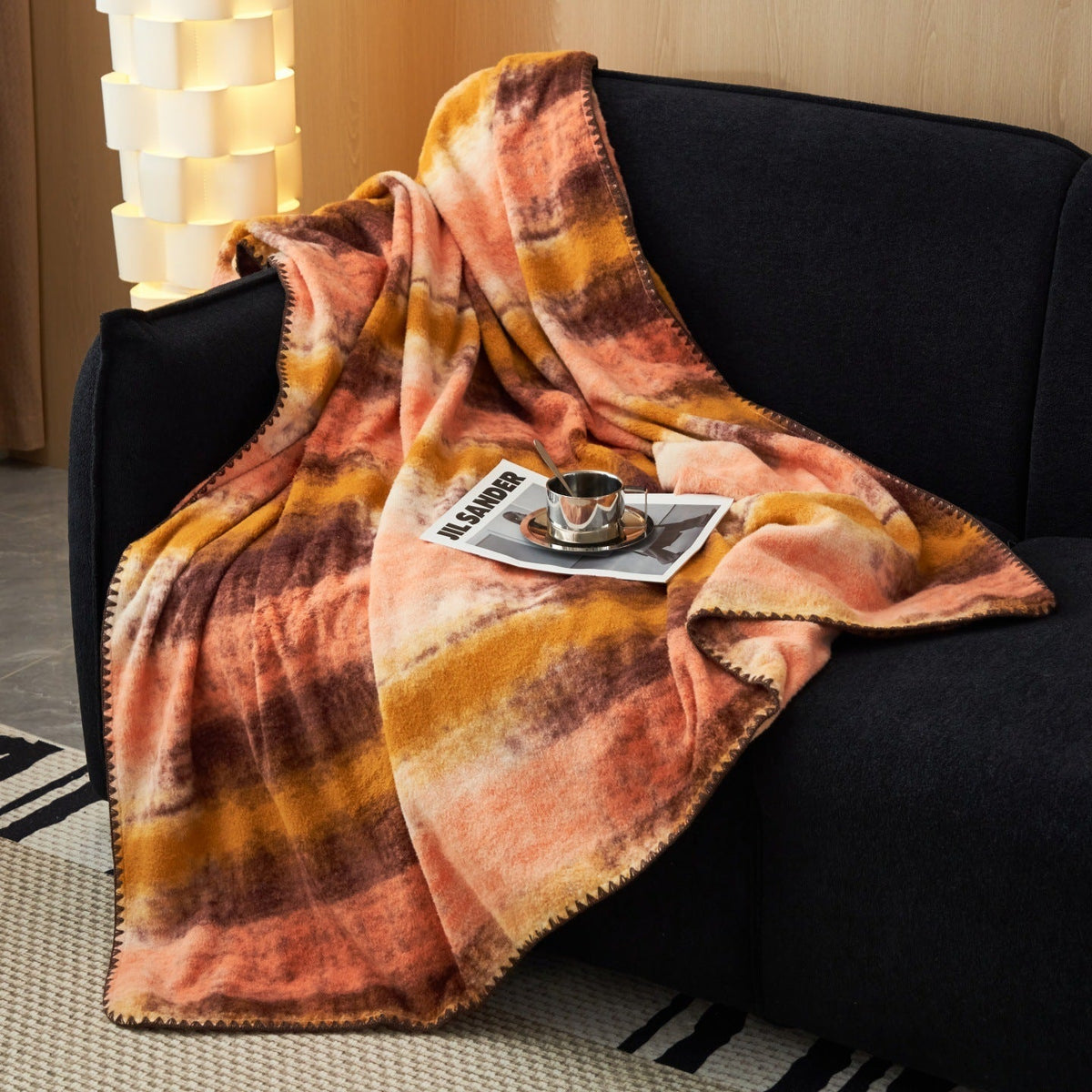 Plaid in Fleece Morbido – Coperta Calda e Decorativa per il Divano