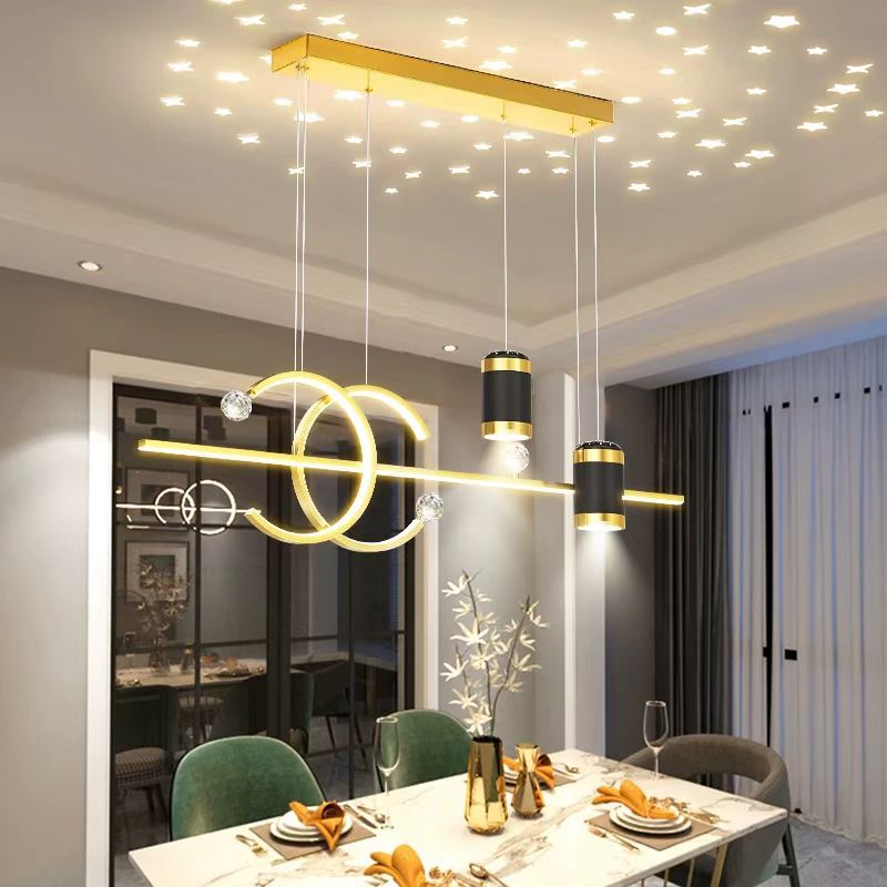 Lampadario Proiettore Moderno Semplice con Cielo Stellato