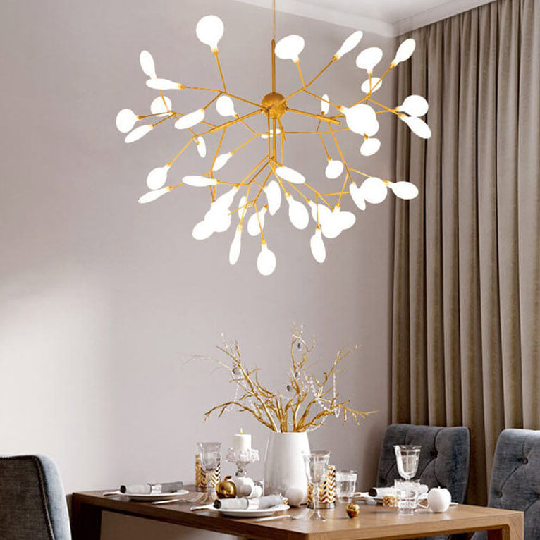Lampadari LED Firefly Moderni in Metallo con 27/36 Luci