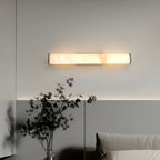 Applique da Parete LED 1 Luce in Marmo Spagnolo Minimalista Moderno con Rame