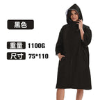 Poncho Impermeabile da Donna con Cappuccio – Poncho da Pioggia Lungo per Viaggi