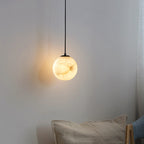 Lampada a Sospensione Sferica in Marmo
