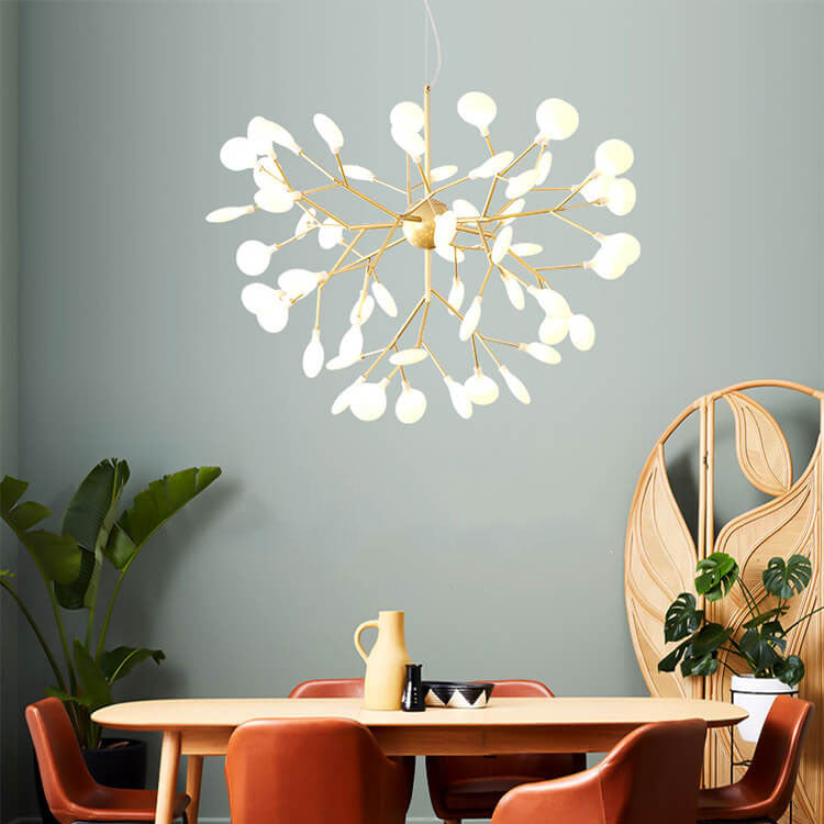 Lampadari LED Firefly Moderni in Metallo con 27/36 Luci