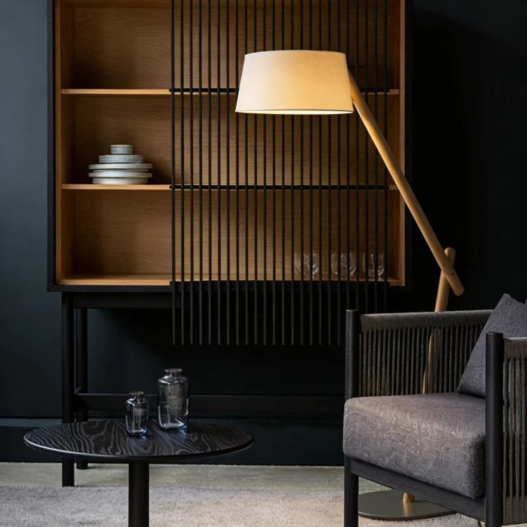Lampada ad Arco Regolabile – Lampada da Terra Moderna con Design Curvo