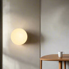 Applique da Parete in Vetro Rotondo Minimalista LED 1 Luce