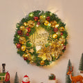 Corona di Natale illuminata con luci LED – Decorazione natalizia festiva