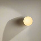 Applique da Parete in Vetro Rotondo Minimalista LED 1 Luce