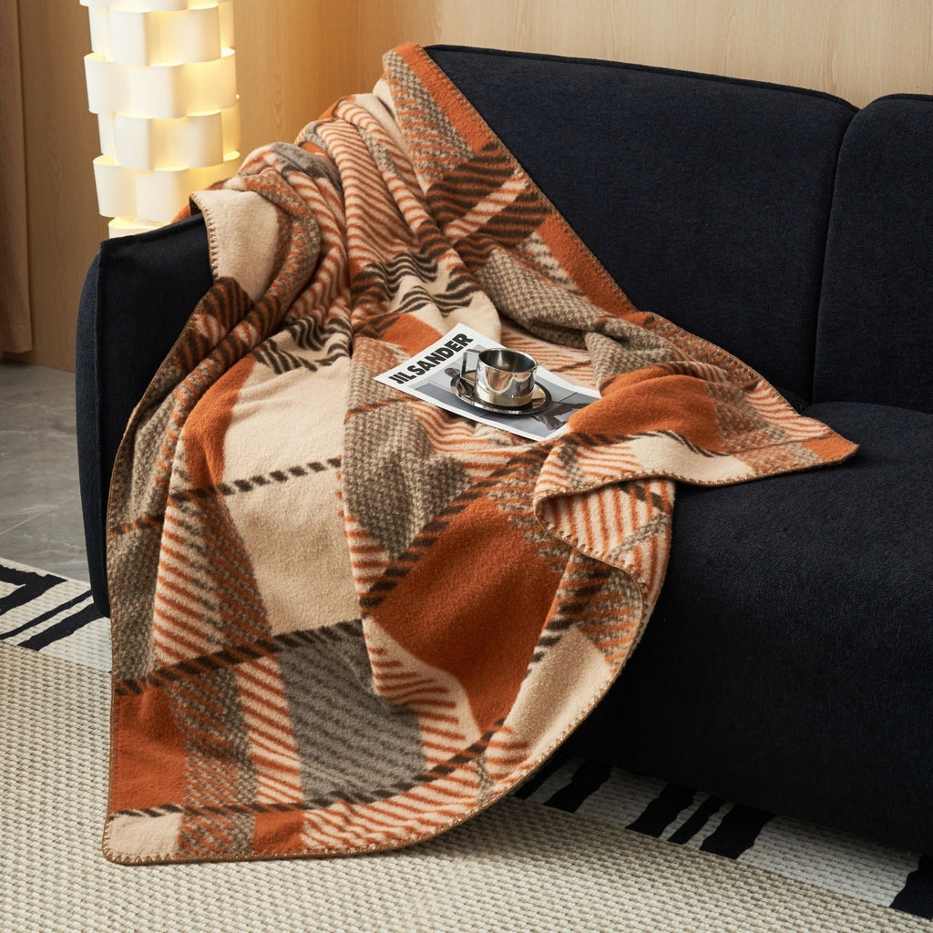 Plaid in Fleece Morbido – Coperta Calda e Decorativa per il Divano