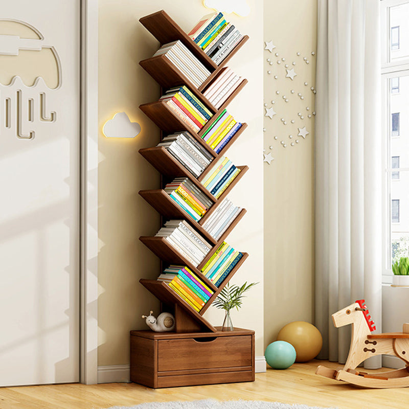 Libreria Rettangolare Creativa Contemporanea Eco-Friendly a 6/8/10/12 Ripiani per Casa e Ufficio