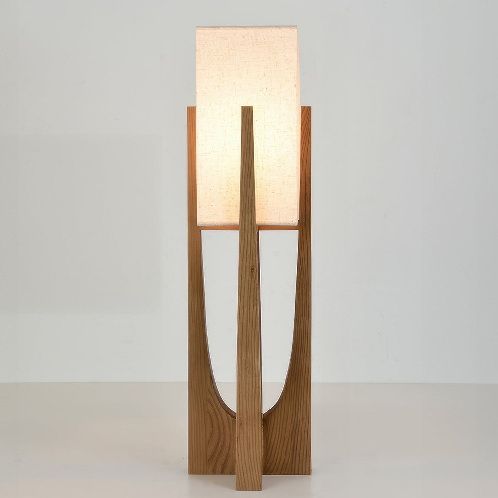 Kanso | Lampada da Terra Minimalista Wabi-Sabi con Luce Ambientale Morbida