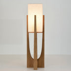 Kanso | Lampada da Terra Minimalista Wabi-Sabi con Luce Ambientale Morbida