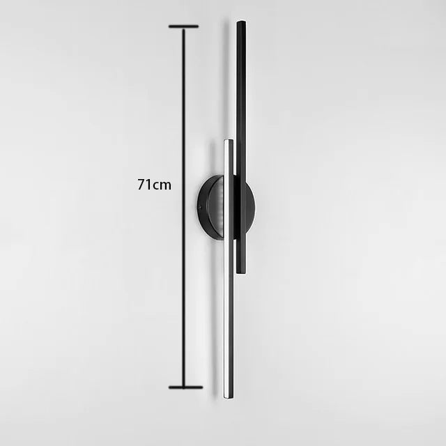 Lampade da Parete a LED a Doppia Linea per Corridoio Atmosferico