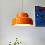 Lampada a Sospensione Arancione Modern Vintage Bauhaus