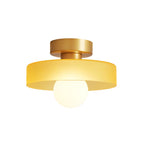 Lampada da soffitto LED in vetro Bauhaus 1 luce