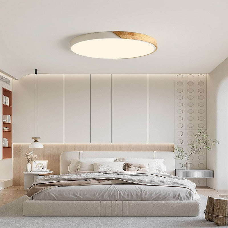 Lampada da soffitto in legno scandinavo