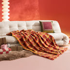 Coperta in Thermofleece Geruite – Plaid in Microfibra Extra Morbido e Leggero