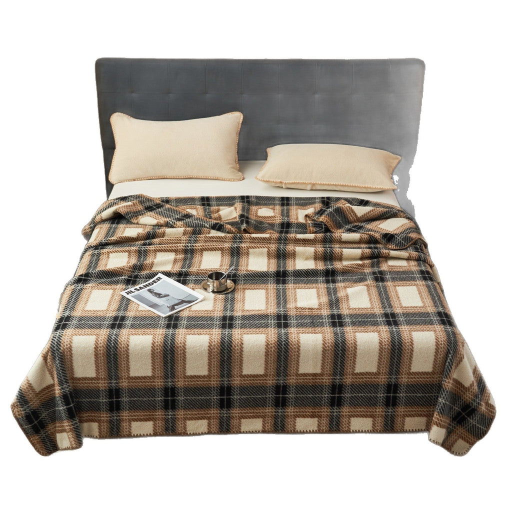 Plaid in Fleece Morbido – Coperta Calda e Decorativa per il Divano