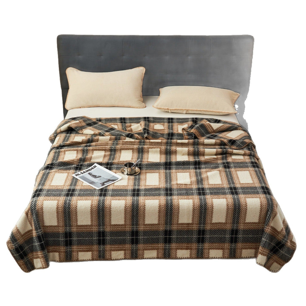 Plaid in Fleece Morbido – Coperta Calda e Decorativa per il Divano