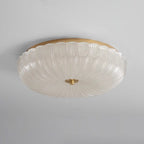 Lampada da Soffitto Halo Vetro Ondulato