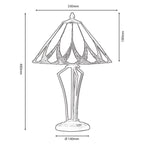 Lampada da Tavolo Tiffany Media Oaks Allanton