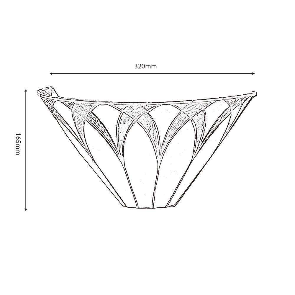 Oaks Lighting Allanton Tiffany Applique