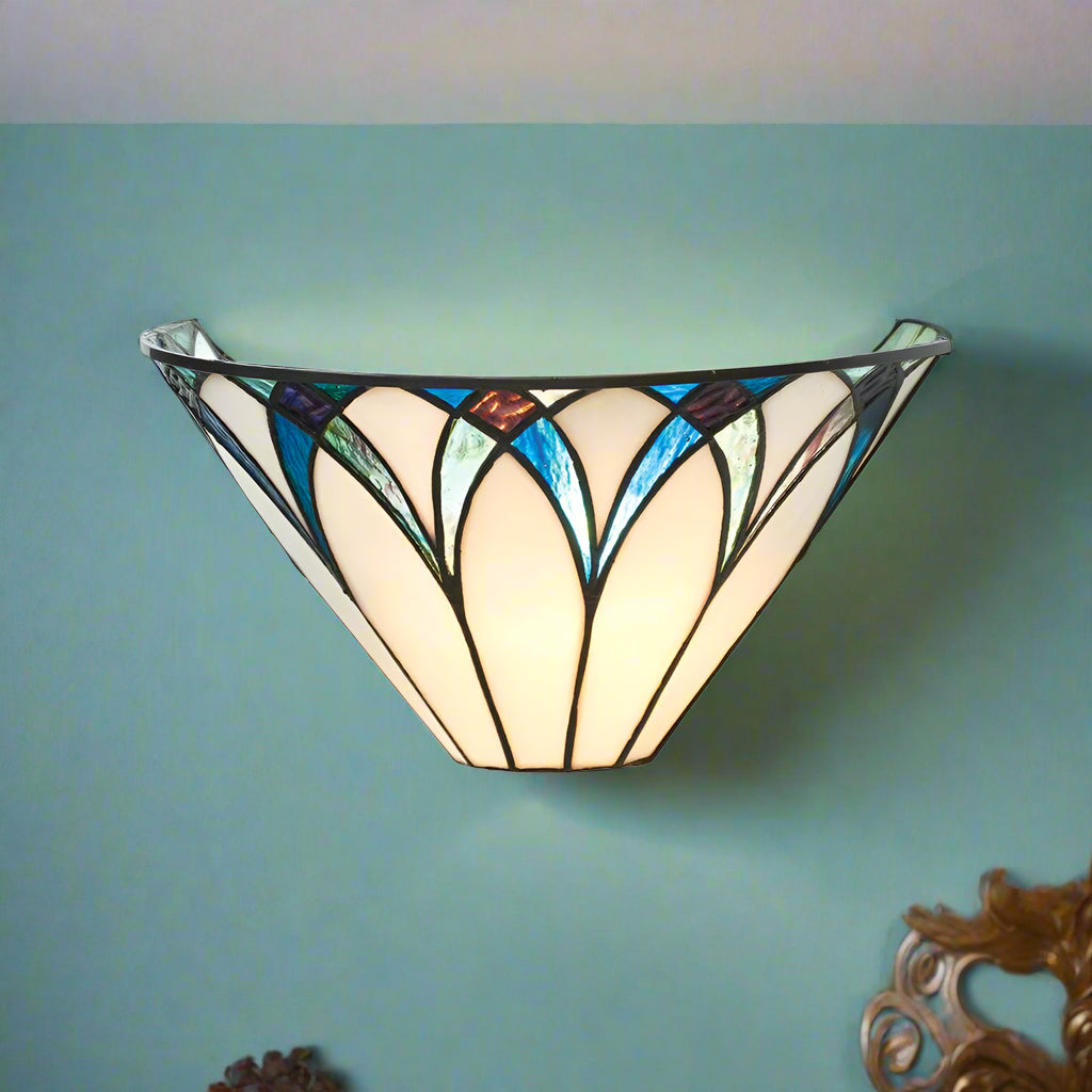 Oaks Lighting Allanton Tiffany Applique