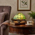 Lampada da Tavolo Oaks Tiffany Verde Tartaruga