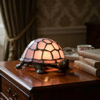 Lampada da tavolo Oaks Tiffany Tortoise Rosa